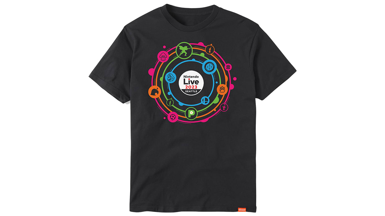 Nintendo Live 2023 - Logo T-Shirt (Kids) - Nintendo Official